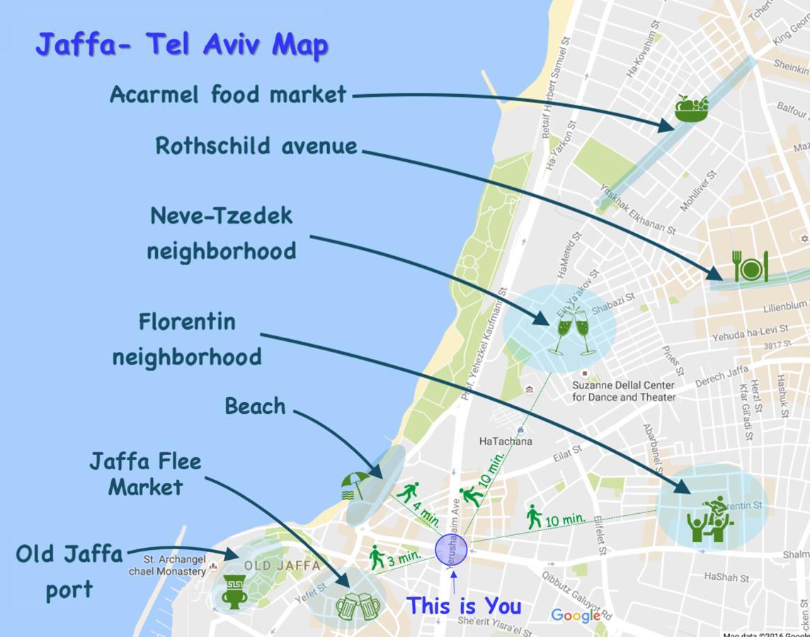 Stunning Studio By The Beach With Free Parking Tel Aviv-Jaffa Exterior foto